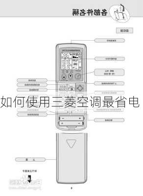 如何使用三菱空调最省电