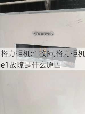 格力柜机e1故障,格力柜机e1故障是什么原因