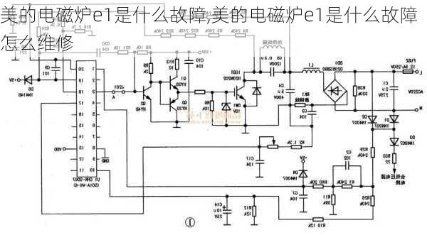 美的电磁炉e1是什么故障,美的电磁炉e1是什么故障怎么维修