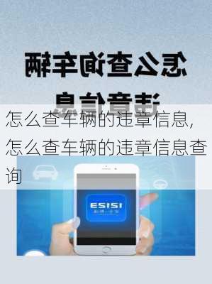 怎么查车辆的违章信息,怎么查车辆的违章信息查询