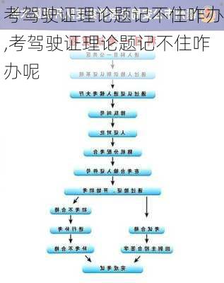 考驾驶证理论题记不住咋办,考驾驶证理论题记不住咋办呢