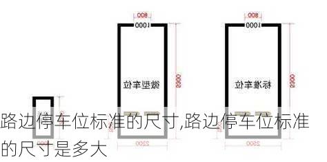 路边停车位标准的尺寸,路边停车位标准的尺寸是多大